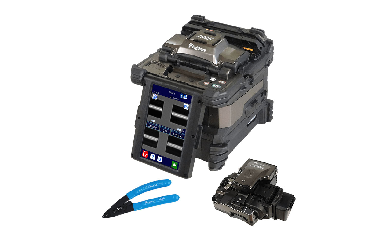 Fujikura/100S_單芯光纖熔接機(纖芯對準)