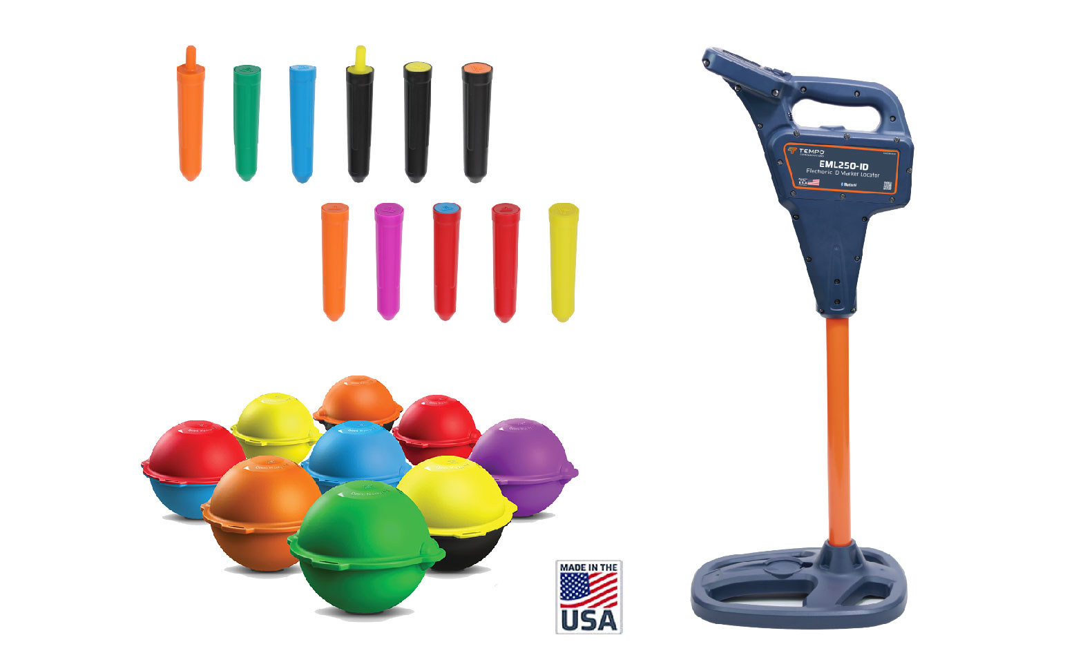 Tempo Communications/EML250-ID.SM1X-ID.OM0X-ID_地下管線電子標記系統-GIS