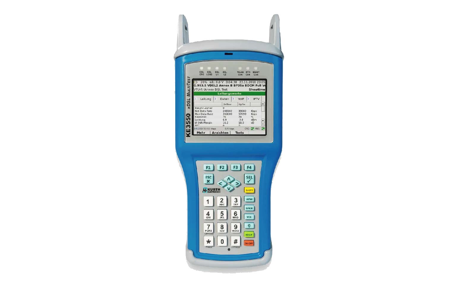 Kurth Electronic/KE3550_xDSL Bonding品質測試器