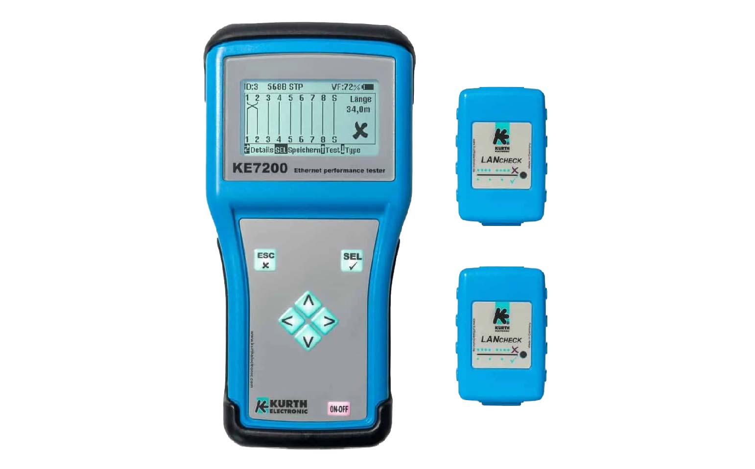 Kurth Electronic/KE7200_網路佈線測試器