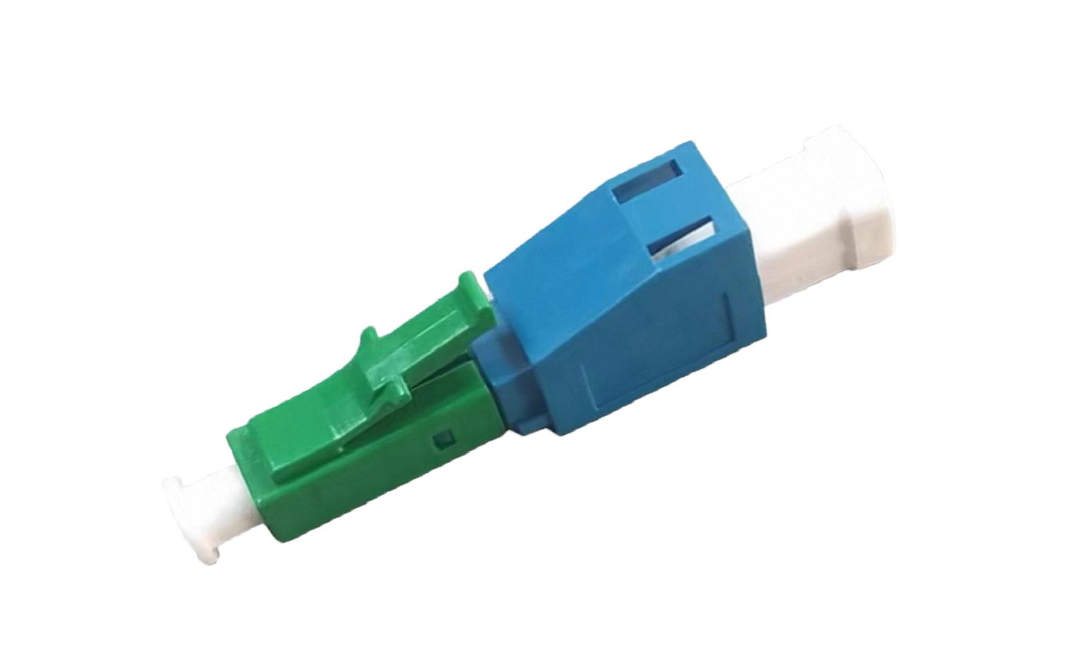 LC/APC(公)－LC/UPC(母)單模光纖轉接頭