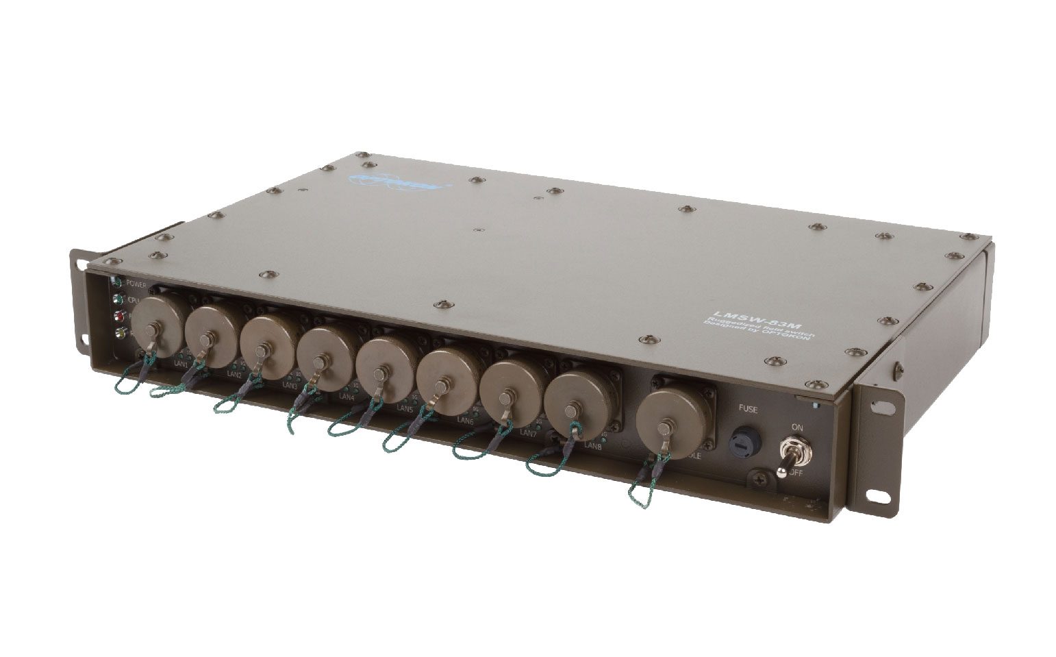 OPTOKON/LMSW-83M_軍用網管型1G乙太網路PoE交換器