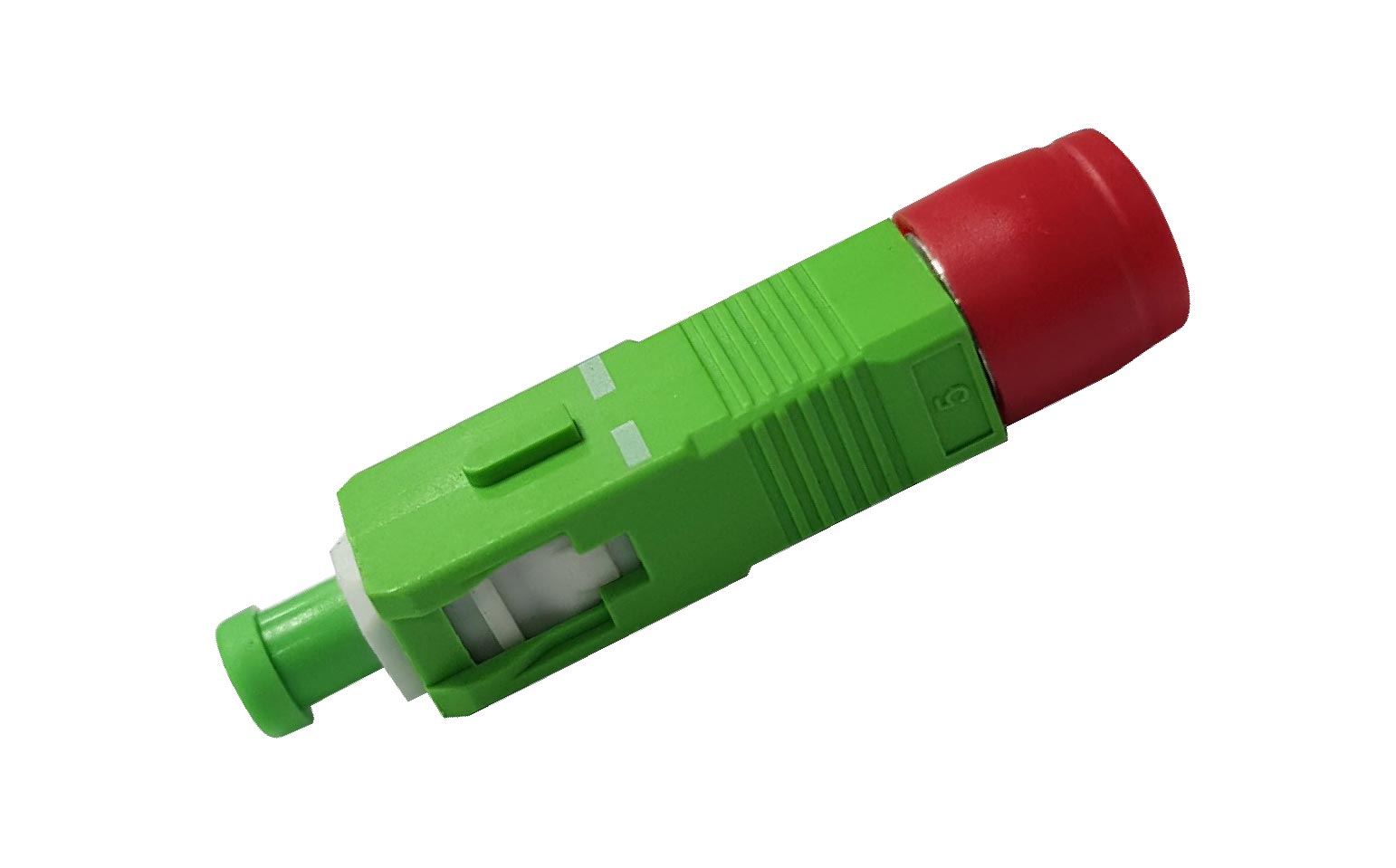 SC/APC(公)－FC/UPC(母)單模光纖轉接頭