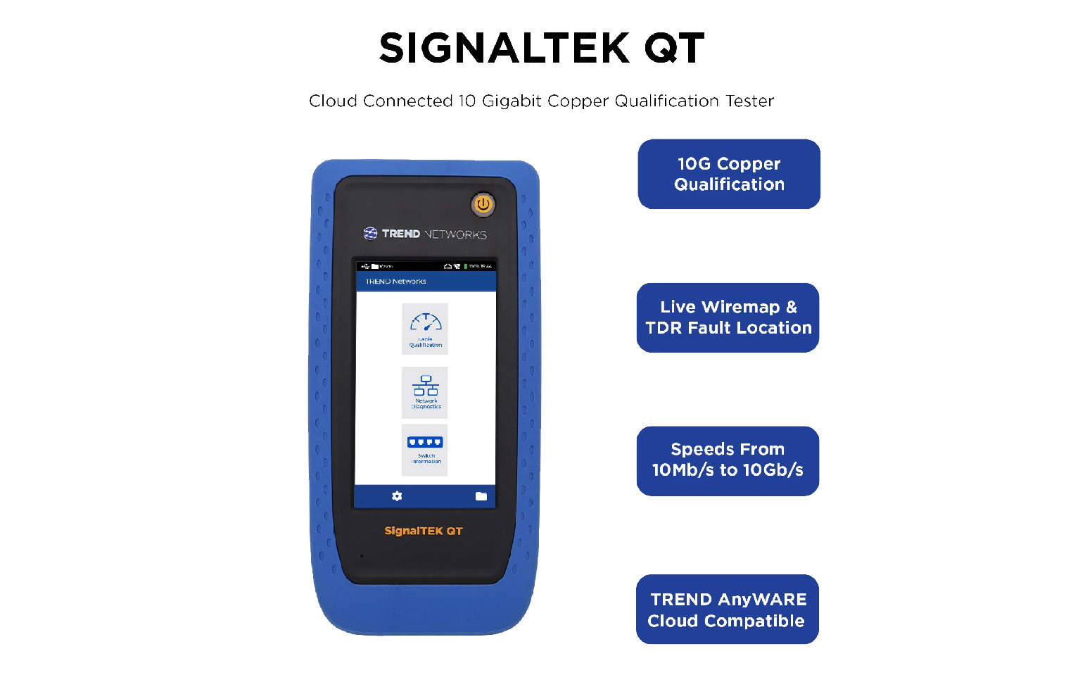TREND Networks/SignalTEK QT_手持式網路測試儀